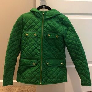 J. Crew Quilted Downtown Field Jacket- water-repellent